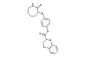 2,3-dihydro-1,4-benzoxathiine-2-carboxylic Acid [4-(2-ketoazepan-3-yl)oxyphenyl] Ester