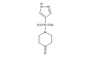 1-(1H-pyrazol-4-ylsulfonyl)-4-piperidone