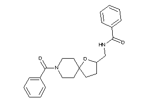 Image of N-[(8-benzoyl-4-oxa-8-azaspiro[4.5]decan-3-yl)methyl]benzamide