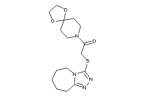 1-(1,4-dioxa-8-azaspiro[4.5]decan-8-yl)-2-(6,7,8,9-tetrahydro-5H-[1,2,4]triazolo[4,3-a]azepin-3-ylthio)ethanone