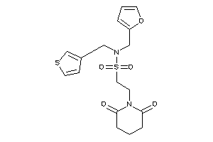 N-(2-furfuryl)-2-glutarimido-N-(3-thenyl)ethanesulfonamide