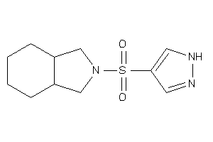 2-(1H-pyrazol-4-ylsulfonyl)-1,3,3a,4,5,6,7,7a-octahydroisoindole