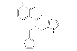 2-keto-N-(1H-pyrrol-2-ylmethyl)-N-(2-thenyl)-1H-pyridine-3-carboxamide