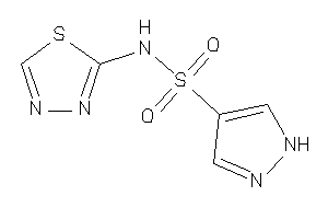 N-(1,3,4-thiadiazol-2-yl)-1H-pyrazole-4-sulfonamide