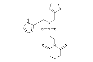 2-glutarimido-N-(1H-pyrrol-2-ylmethyl)-N-(2-thenyl)ethanesulfonamide