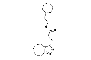 N-(2-cyclohexylethyl)-2-(6,7,8,9-tetrahydro-5H-[1,2,4]triazolo[4,3-a]azepin-3-ylthio)acetamide