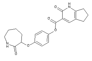 2-keto-1,5,6,7-tetrahydro-1-pyrindine-3-carboxylic Acid [4-(2-ketoazepan-3-yl)oxyphenyl] Ester