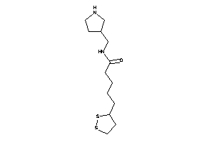 5-(dithiolan-3-yl)-N-(pyrrolidin-3-ylmethyl)valeramide