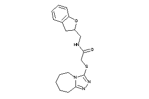 N-(coumaran-2-ylmethyl)-2-(6,7,8,9-tetrahydro-5H-[1,2,4]triazolo[4,3-a]azepin-3-ylthio)acetamide