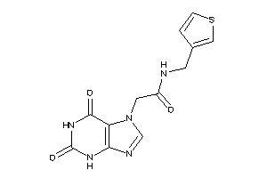 2-(2,6-diketo-3H-purin-7-yl)-N-(3-thenyl)acetamide