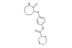 1,4-dioxane-2-carboxylic Acid [4-(2-ketoazepan-3-yl)oxyphenyl] Ester