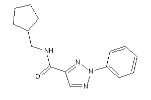 N-(cyclopentylmethyl)-2-phenyl-triazole-4-carboxamide