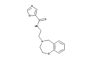 N-[2-(3,5-dihydro-2H-1,4-benzoxazepin-4-yl)ethyl]oxazole-5-carboxamide