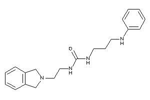 1-(3-anilinopropyl)-3-(2-isoindolin-2-ylethyl)urea