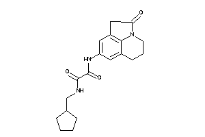 N'-(cyclopentylmethyl)-N-(ketoBLAHyl)oxamide