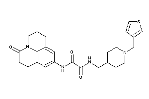 N-(ketoBLAHyl)-N'-[[1-(3-thenyl)-4-piperidyl]methyl]oxamide