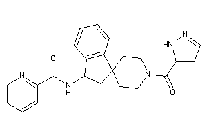 N-[1'-(1H-pyrazole-5-carbonyl)spiro[indane-3,4'-piperidine]-1-yl]picolinamide