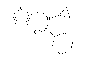 N-cyclopropyl-N-(2-furfuryl)cyclohexanecarboxamide