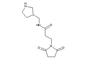 N-(pyrrolidin-3-ylmethyl)-3-succinimido-propionamide