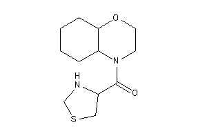 2,3,4a,5,6,7,8,8a-octahydrobenzo[b][1,4]oxazin-4-yl(thiazolidin-4-yl)methanone