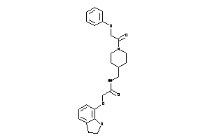 2-coumaran-7-yloxy-N-[[1-(2-phenoxyacetyl)-4-piperidyl]methyl]acetamide