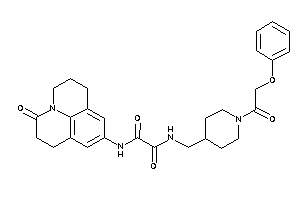 Image of N-(ketoBLAHyl)-N'-[[1-(2-phenoxyacetyl)-4-piperidyl]methyl]oxamide