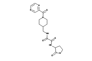 N'-(2-ketotetrahydrothiophen-3-yl)-N-[(1-pyrazinoyl-4-piperidyl)methyl]oxamide