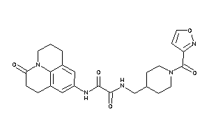 N'-[[1-(isoxazole-3-carbonyl)-4-piperidyl]methyl]-N-(ketoBLAHyl)oxamide