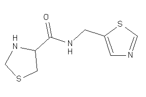 N-(thiazol-5-ylmethyl)thiazolidine-4-carboxamide