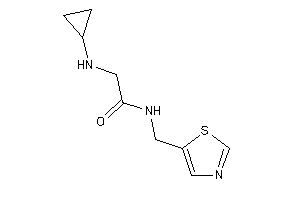 2-(cyclopropylamino)-N-(thiazol-5-ylmethyl)acetamide