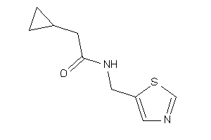 2-cyclopropyl-N-(thiazol-5-ylmethyl)acetamide