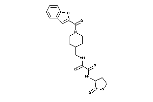 N-[[1-(benzofuran-2-carbonyl)-4-piperidyl]methyl]-N'-(2-ketotetrahydrothiophen-3-yl)oxamide