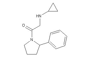 2-(cyclopropylamino)-1-(2-phenylpyrrolidino)ethanone