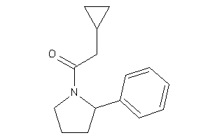 Image of 2-cyclopropyl-1-(2-phenylpyrrolidino)ethanone