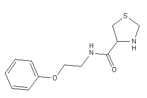 N-(2-phenoxyethyl)thiazolidine-4-carboxamide