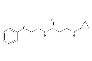 3-(cyclopropylamino)-N-(2-phenoxyethyl)propionamide