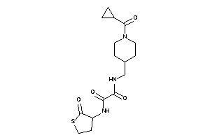 N'-[[1-(cyclopropanecarbonyl)-4-piperidyl]methyl]-N-(2-ketotetrahydrothiophen-3-yl)oxamide