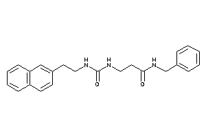 Image of N-benzyl-3-[2-(2-naphthyl)ethylcarbamoylamino]propionamide