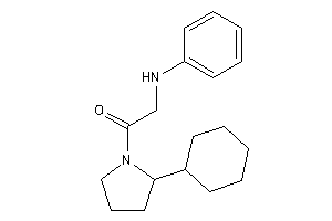 2-anilino-1-(2-cyclohexylpyrrolidino)ethanone