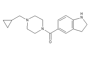 [4-(cyclopropylmethyl)piperazino]-indolin-5-yl-methanone