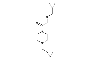 2-(cyclopropylmethylamino)-1-[4-(cyclopropylmethyl)piperazino]ethanone