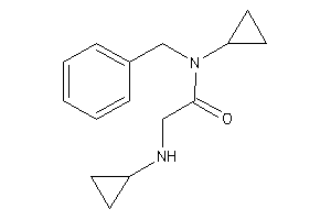 N-benzyl-N-cyclopropyl-2-(cyclopropylamino)acetamide
