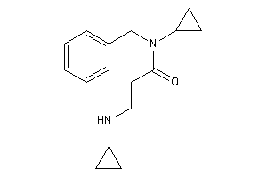 N-benzyl-N-cyclopropyl-3-(cyclopropylamino)propionamide