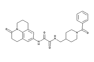 N'-[(1-benzoyl-4-piperidyl)methyl]-N-(ketoBLAHyl)oxamide