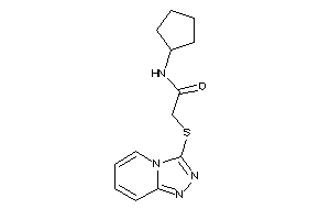 N-cyclopentyl-2-([1,2,4]triazolo[4,3-a]pyridin-3-ylthio)acetamide