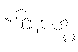 N-(ketoBLAHyl)-N'-[(1-phenylcyclobutyl)methyl]oxamide