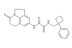 Image of N-(ketoBLAHyl)-N'-[(1-phenylcyclobutyl)methyl]oxamide