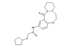 2-(cyclopentylthio)-N-(ketoBLAHyl)acetamide