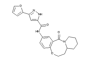 3-(2-furyl)-N-(ketoBLAHyl)-1H-pyrazole-5-carboxamide