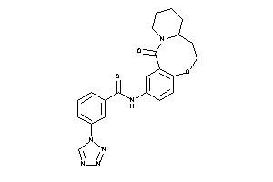 N-(ketoBLAHyl)-3-(tetrazol-1-yl)benzamide